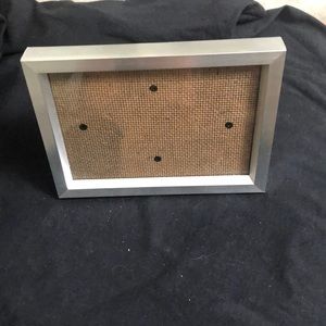 5x7 silver frame